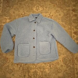 J Crew Faux Sherpa Barn Jacket